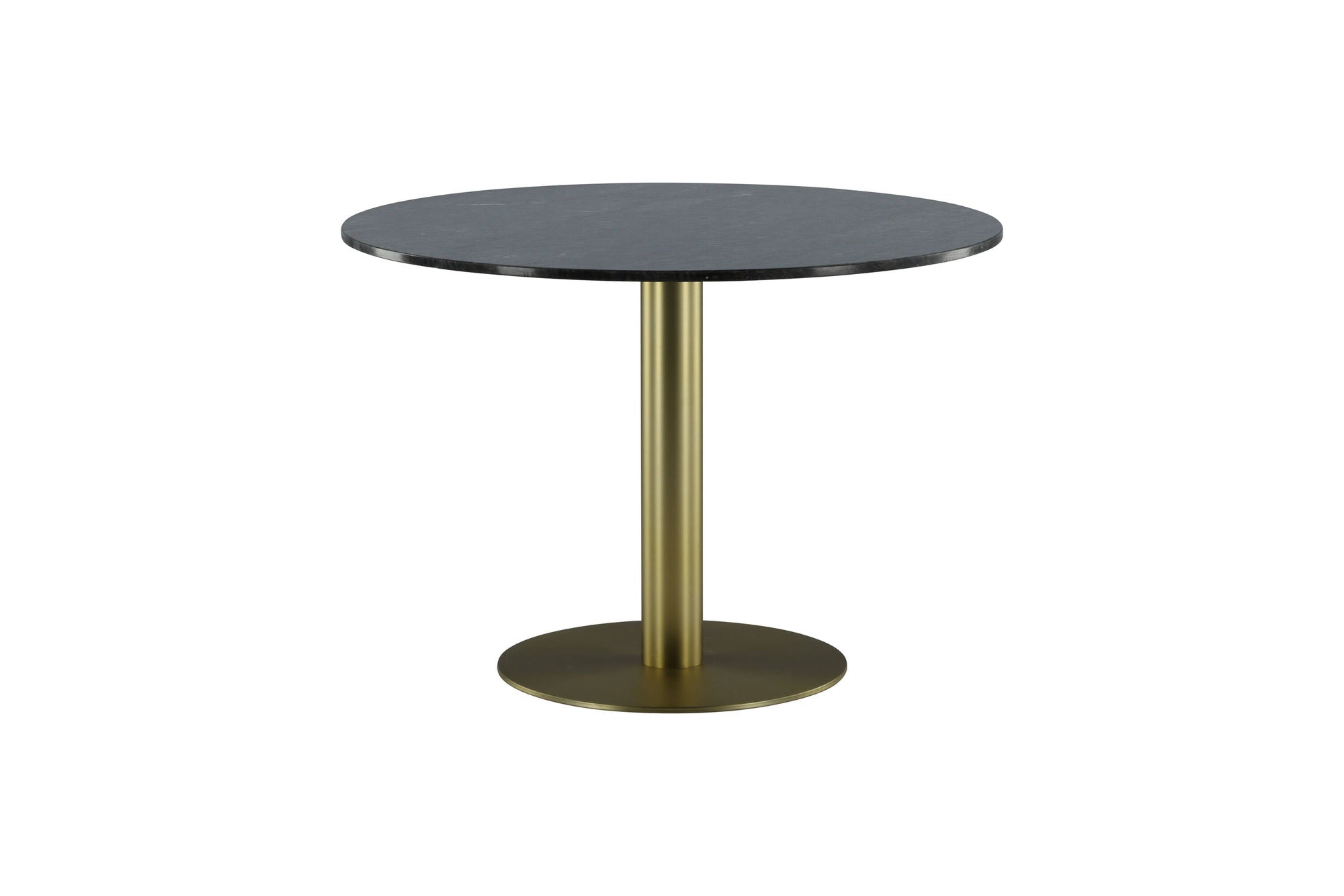 Venture Home Estelle spisebord round 106cm Grey Marble / Brass