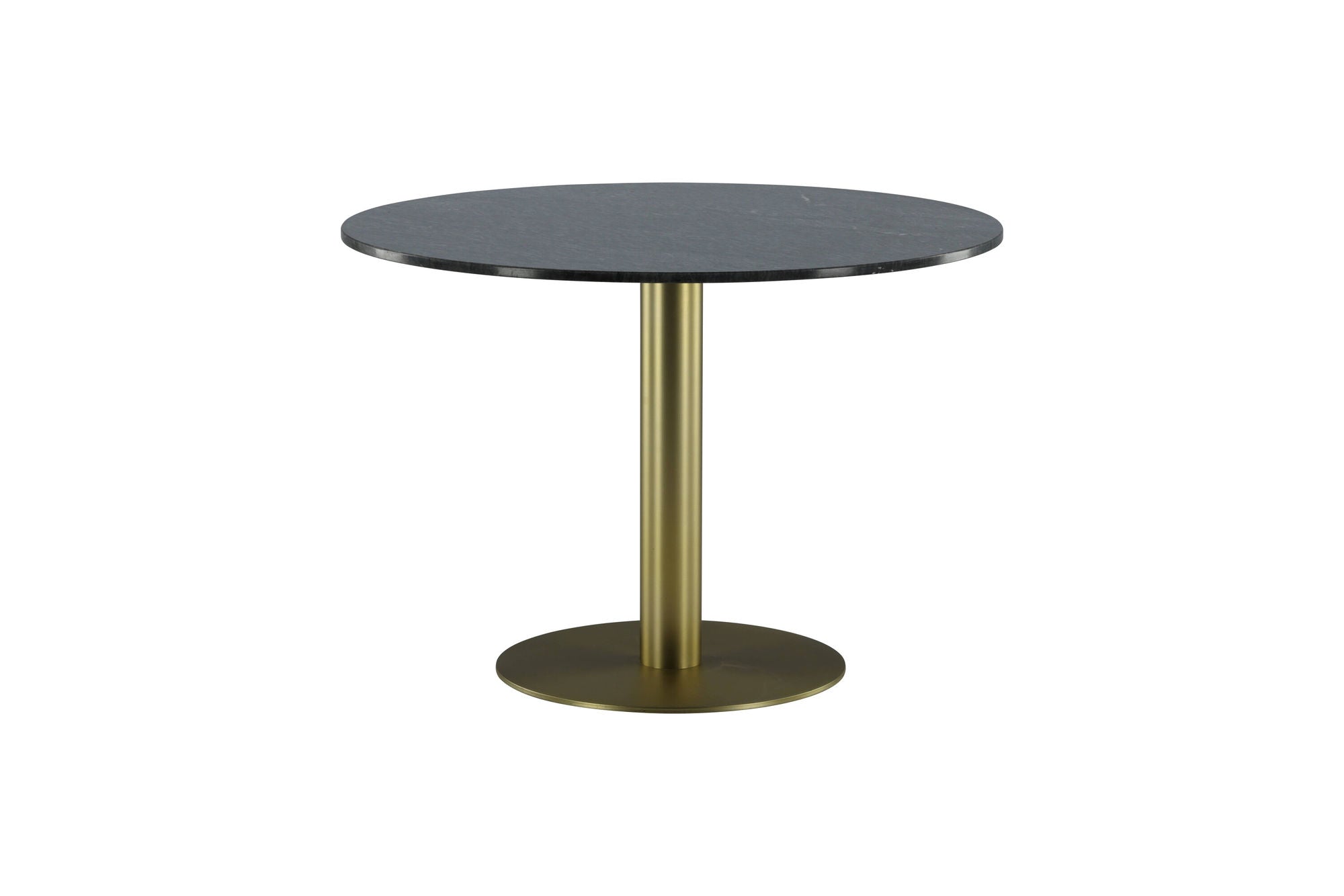 Venture Home Estelle spisebord round 106cm Grey Marble / Brass