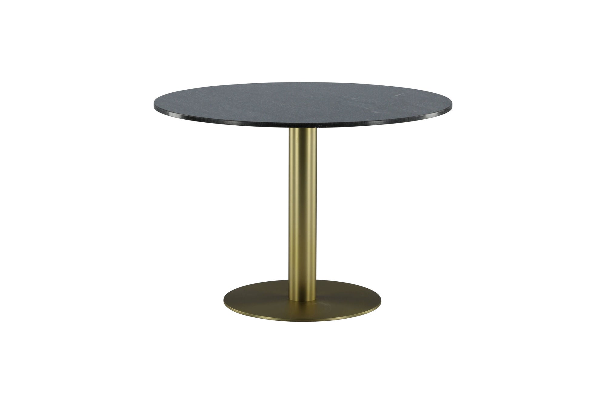 Venture Home Estelle spisebord round 106cm Grey Marble / Brass
