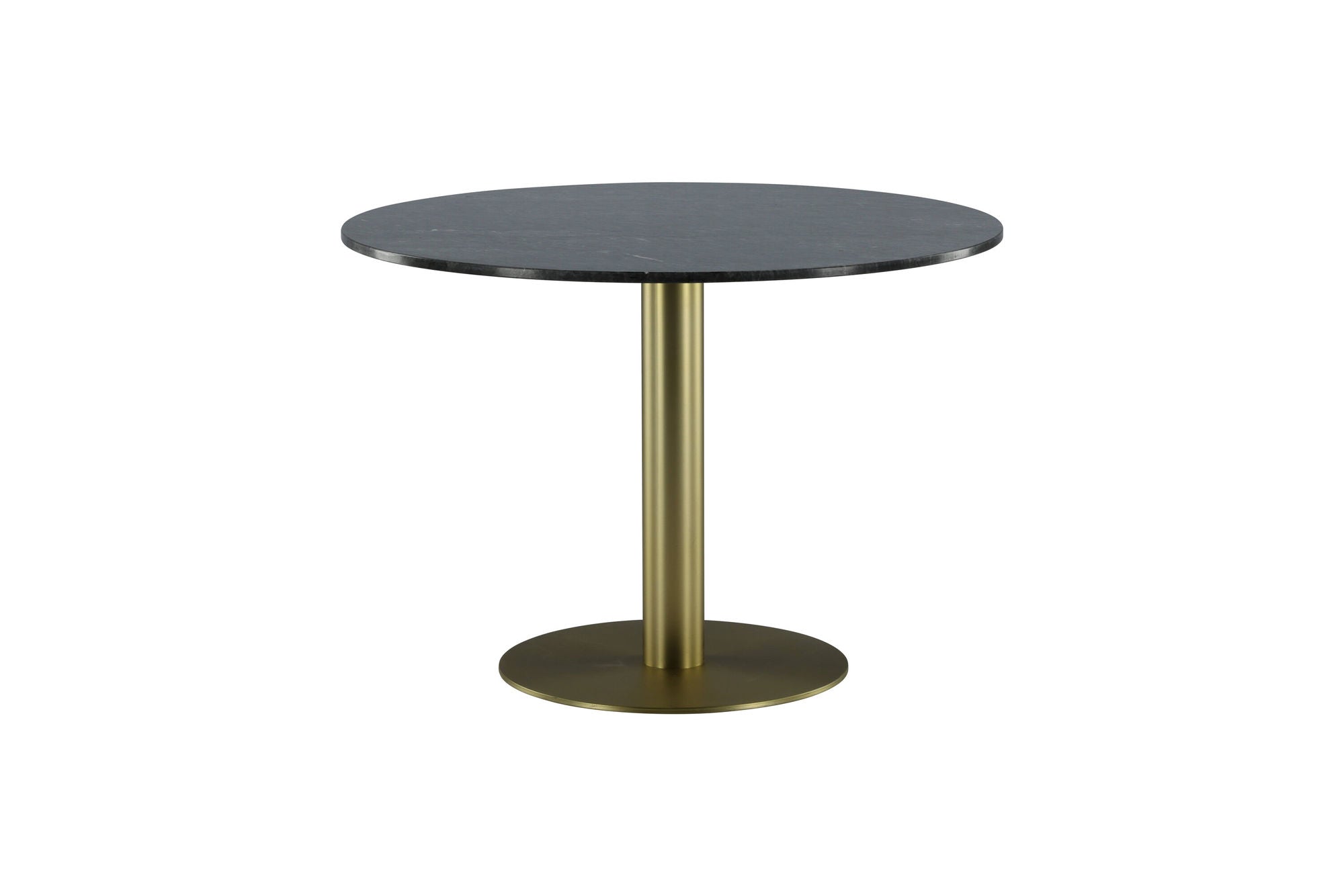 Venture Home Estelle spisebord round 106cm Grey Marble / Brass