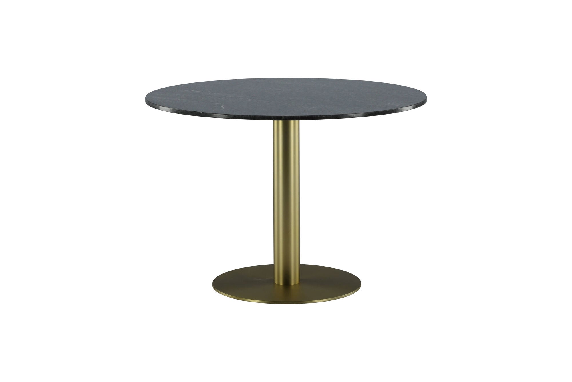 Venture Home Estelle spisebord round 106cm Grey Marble / Brass