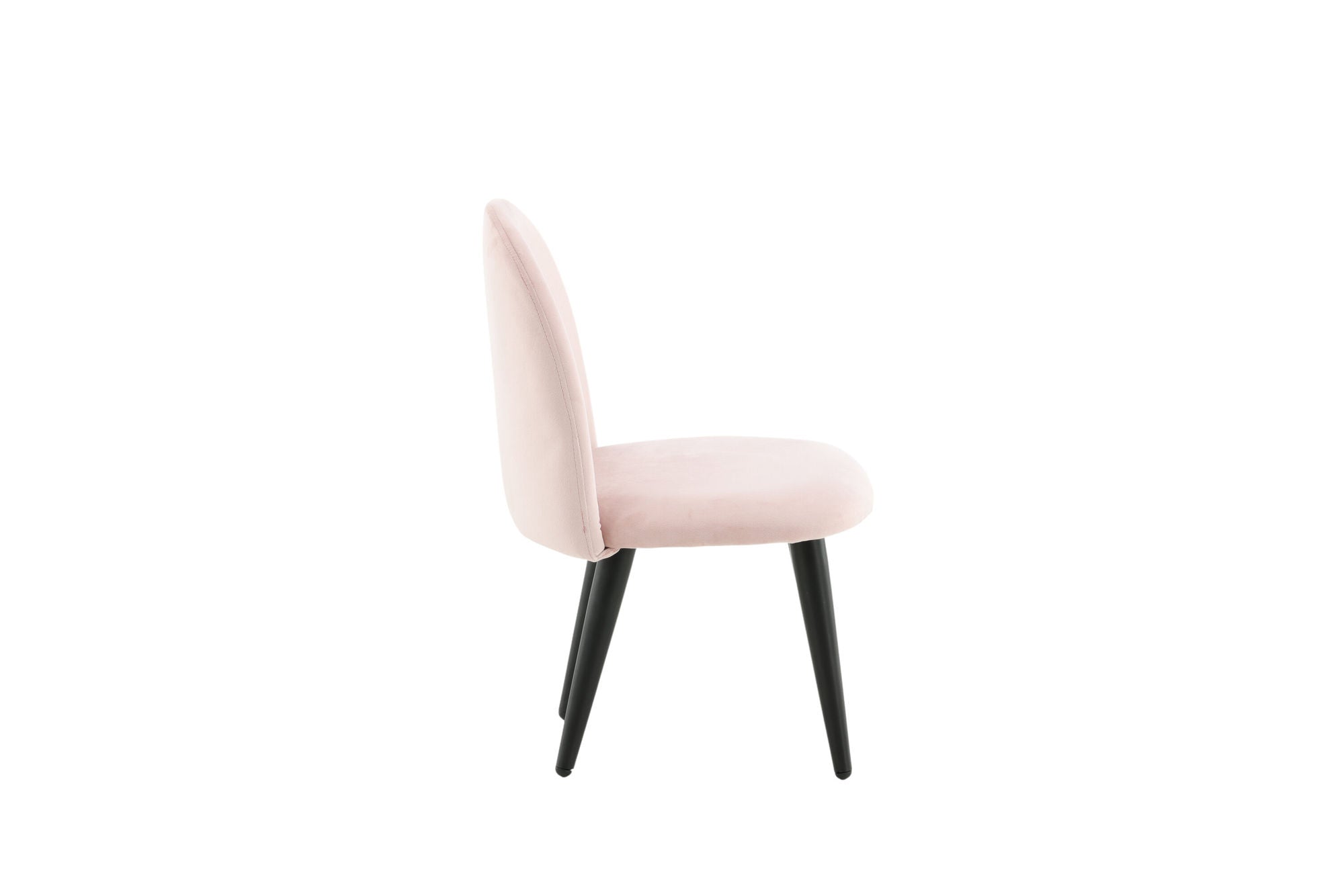 Venture Home Velvet Spisebordsstol XXS 2-pack - Pink Velvet