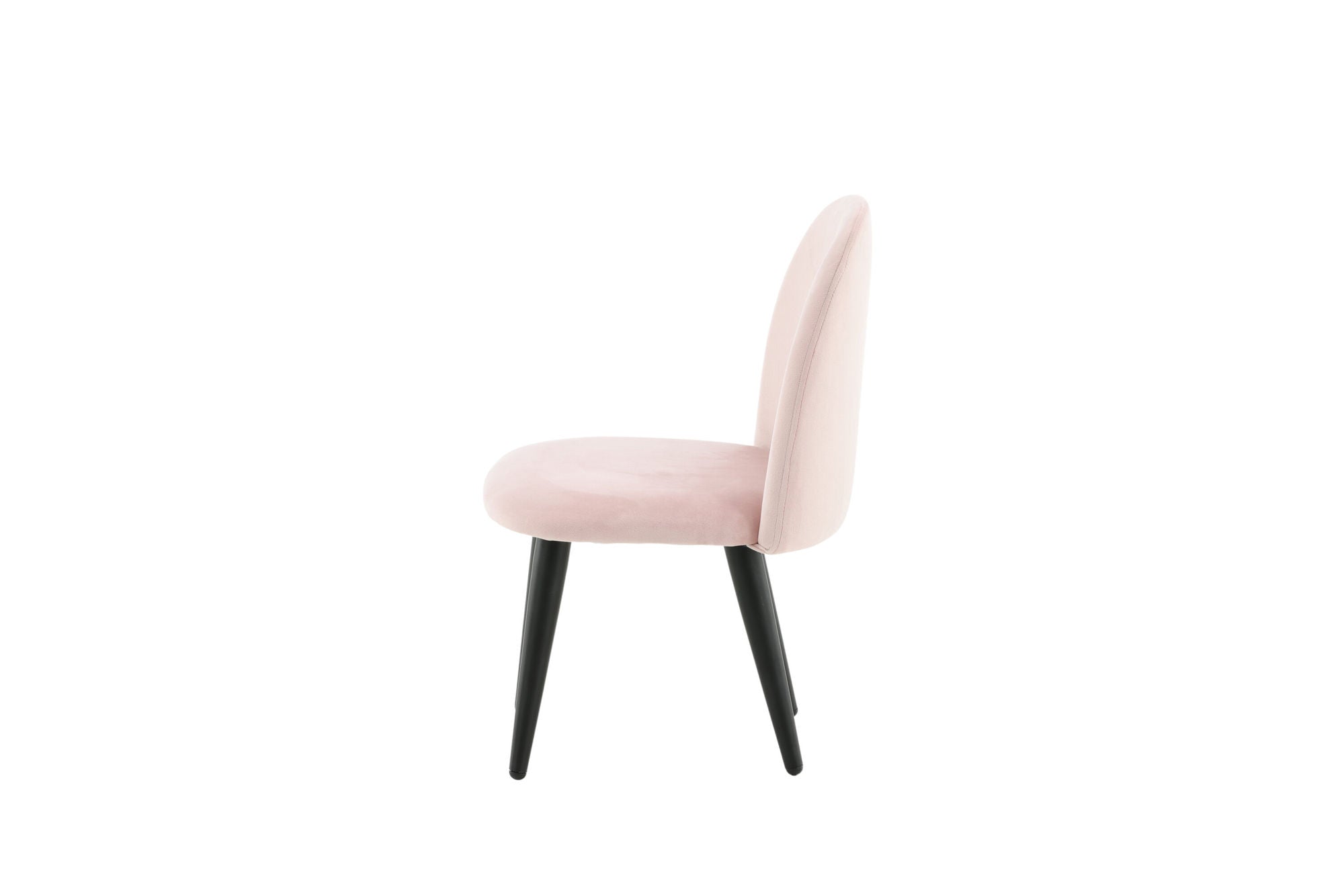 Venture Home Velvet Spisebordsstol XXS 2-pack - Pink Velvet
