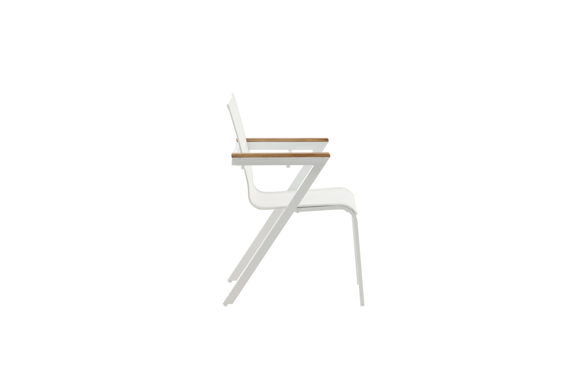 Venture Home Mexico stol 2-pack - White/Teak