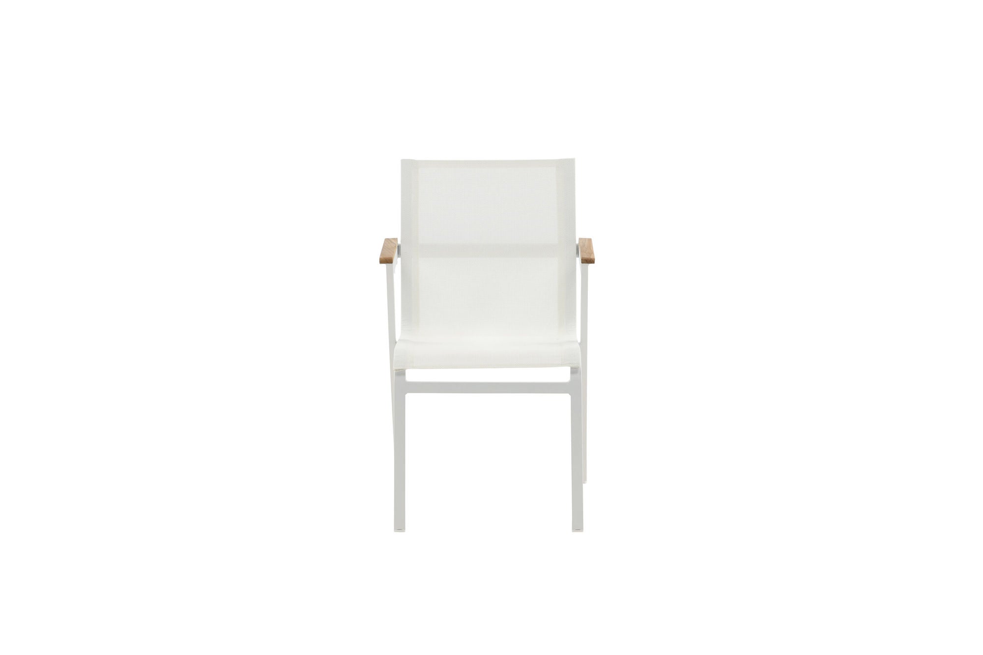 Venture Home Mexico stol 2-pack - White/Teak