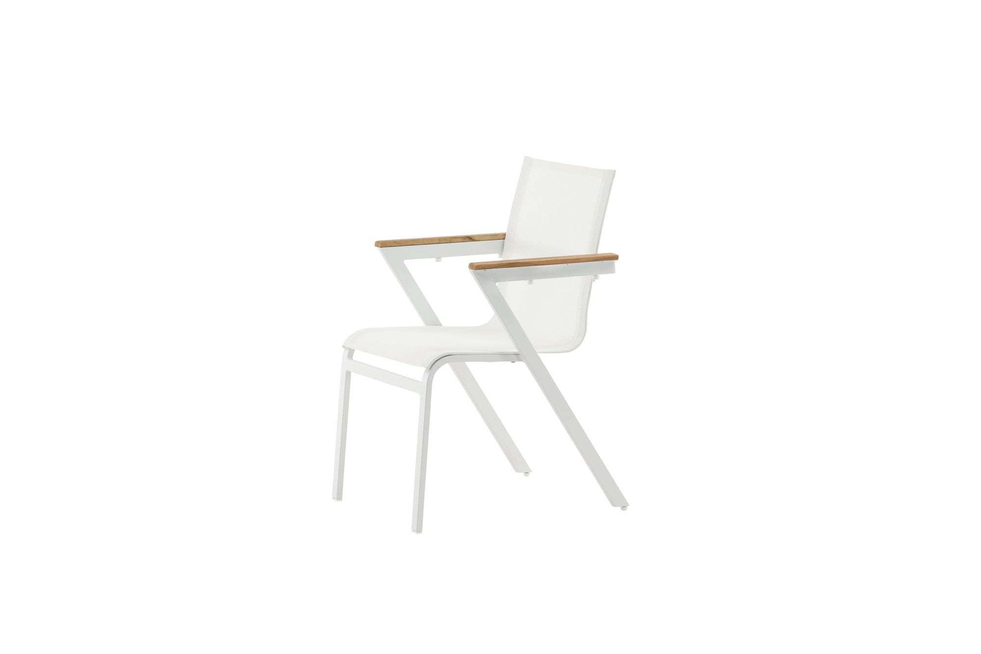 Venture Home Mexico stol 2-pack - White/Teak
