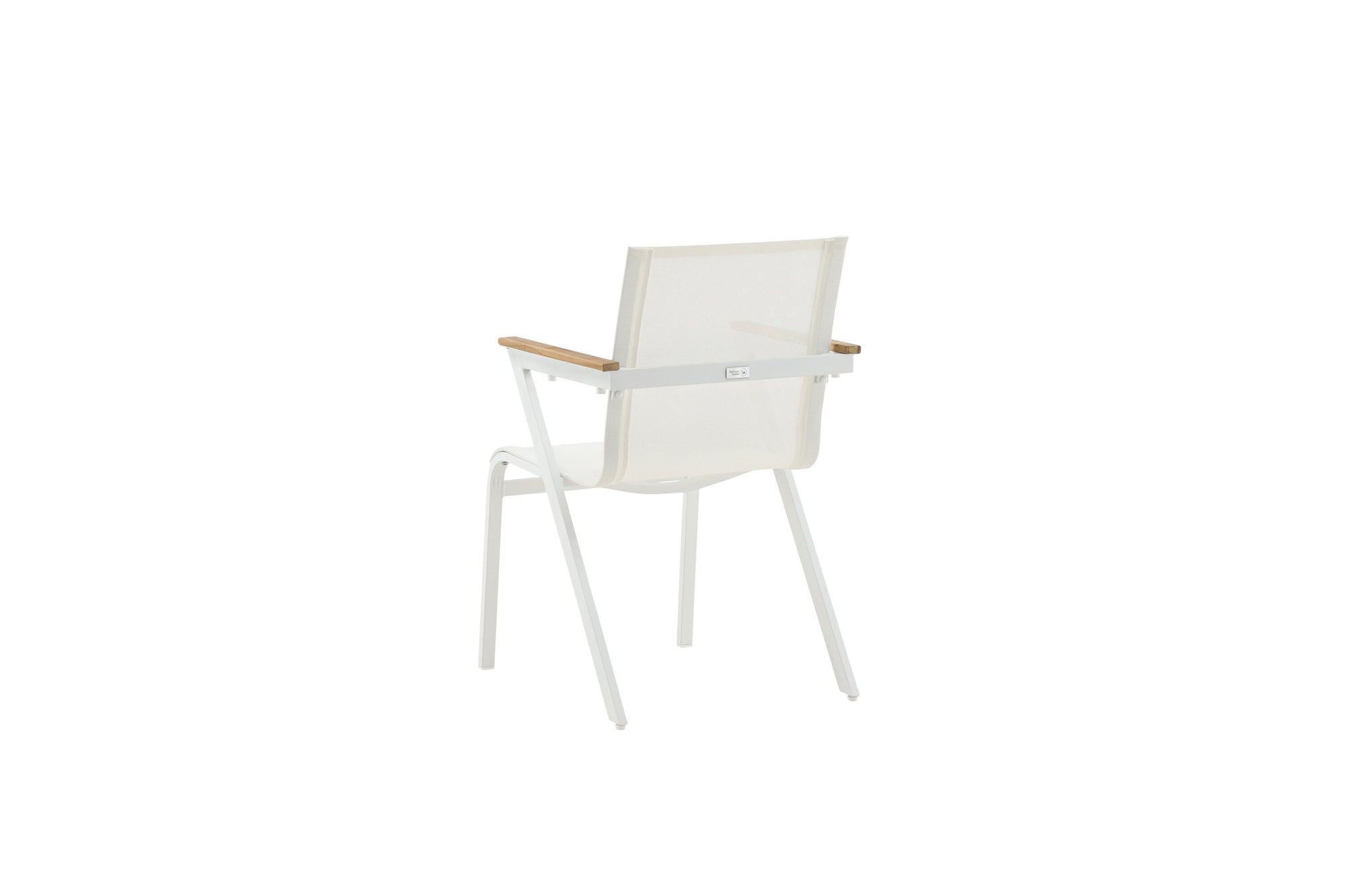 Venture Home Mexico stol 2-pack - White/Teak