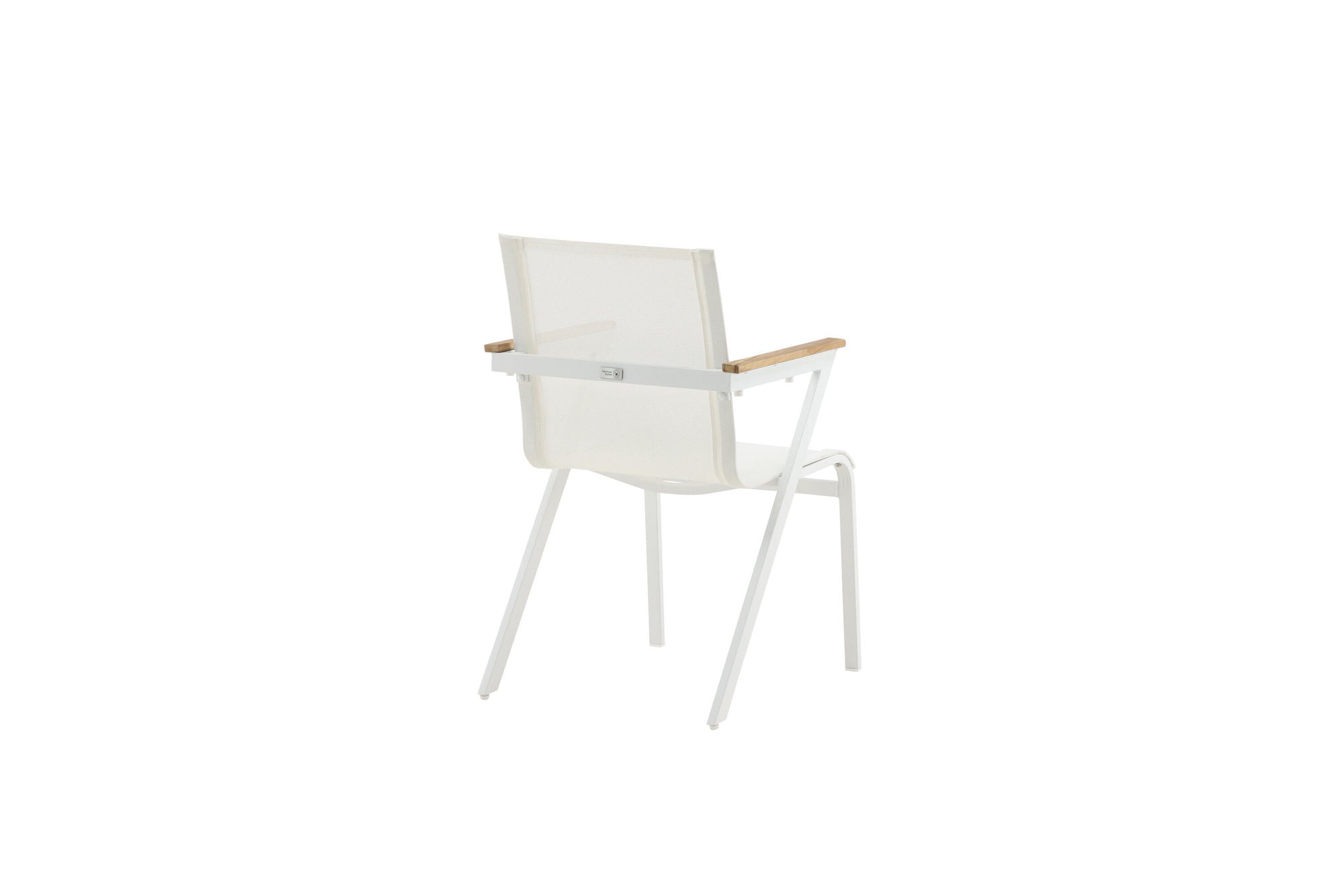 Venture Home Mexico stol 2-pack - White/Teak