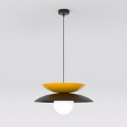NAGOYA 1 SORT/ORANGE Loftlampe