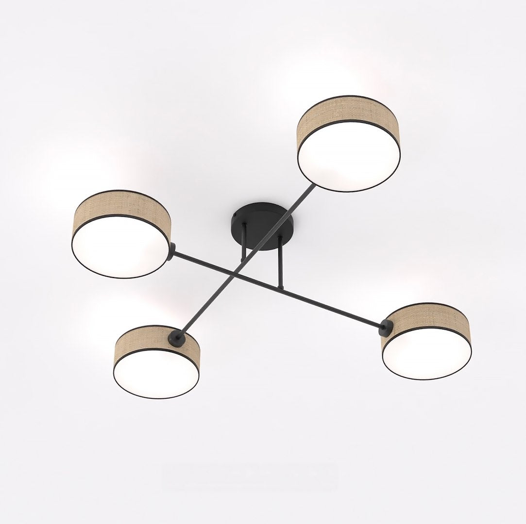 MAGA 4 RATTAN Loftlampe