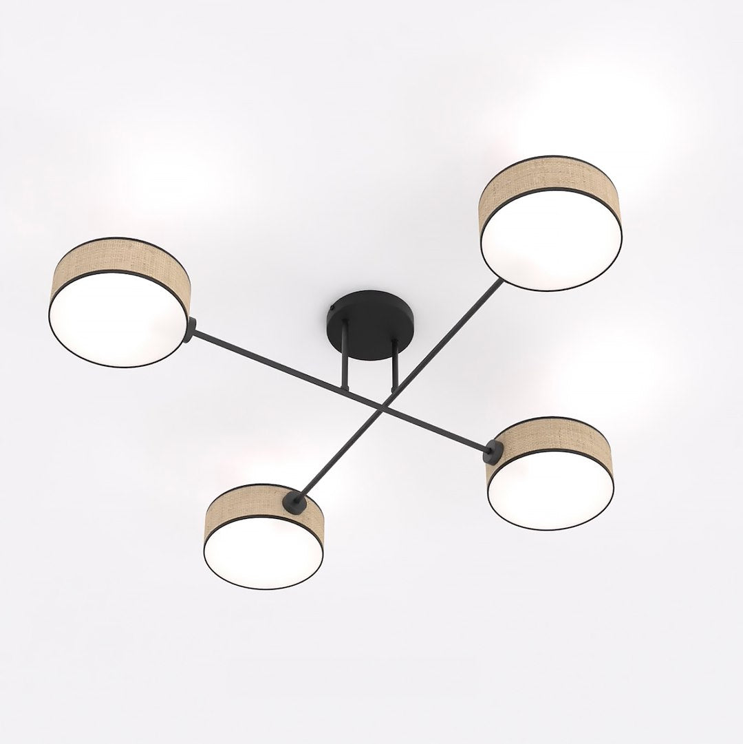 MAGA 4 RATTAN Loftlampe