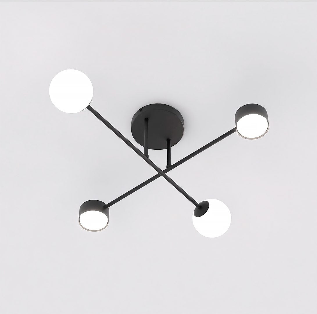HOLON 4 SORT Loftlampe