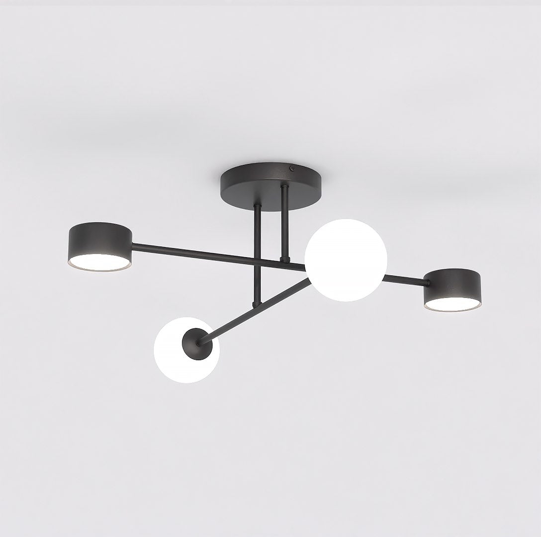 HOLON 4 SORT Loftlampe