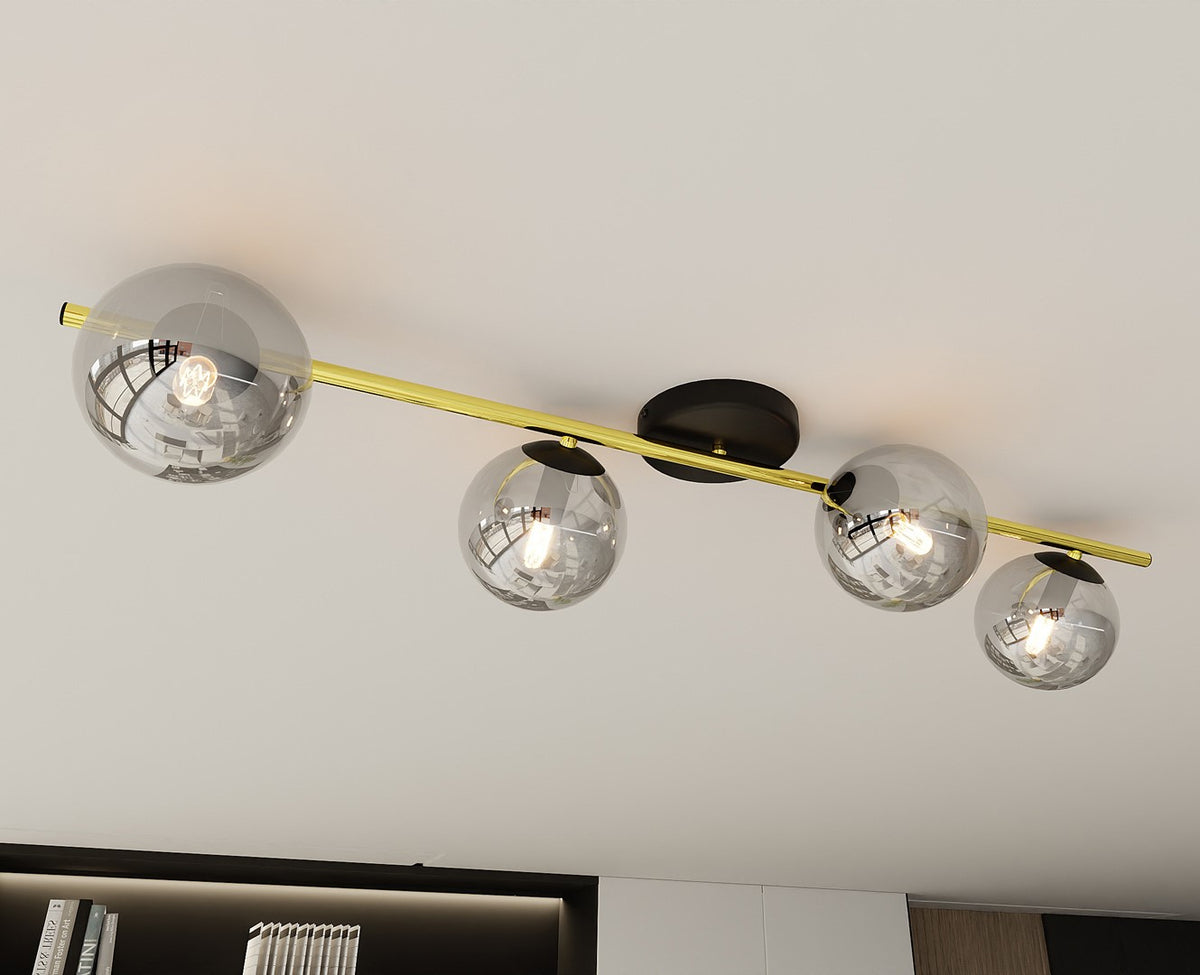 SPLENDI 4 BLÅ GRAFIT Loftlampe