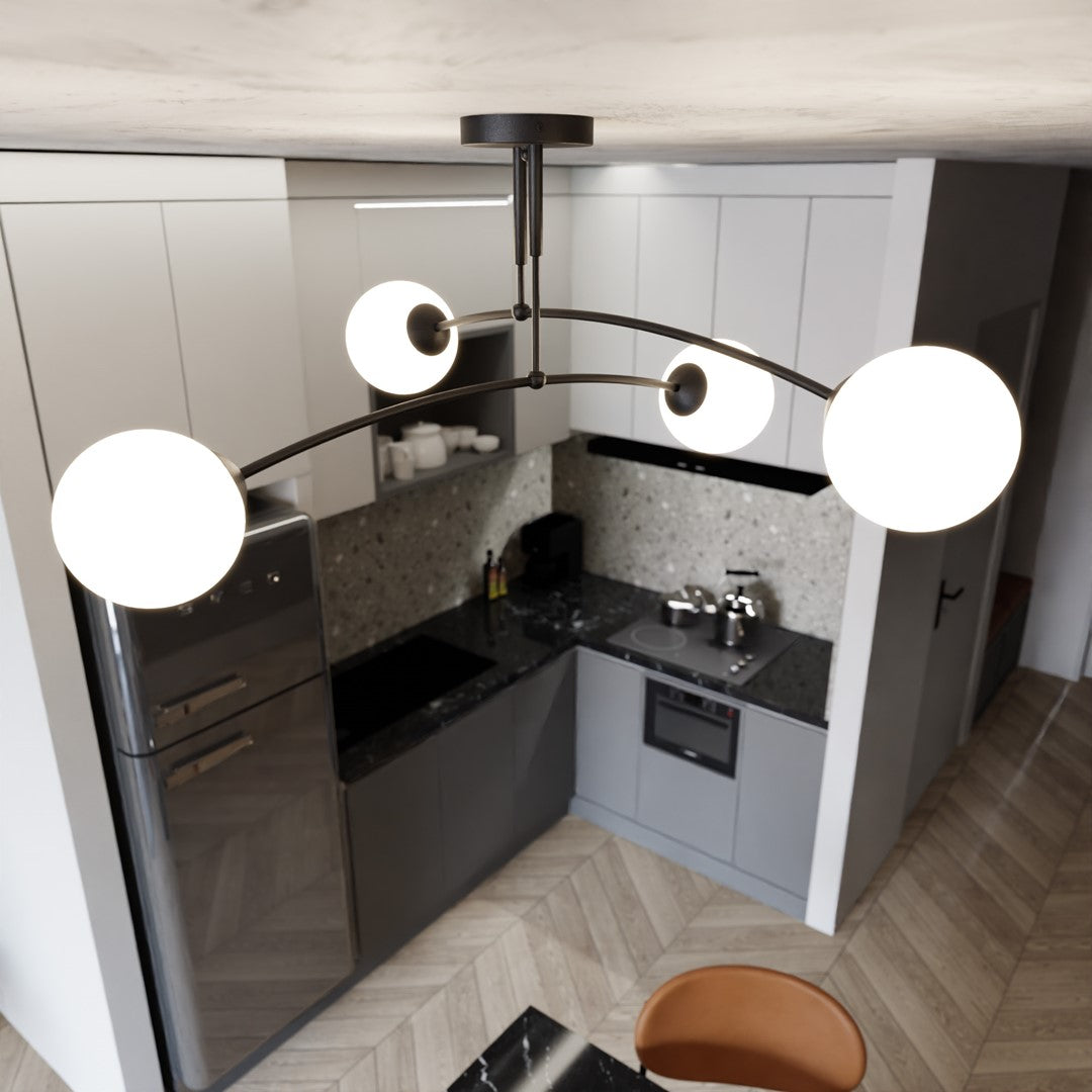 SØM 4 SORT Loftlampe