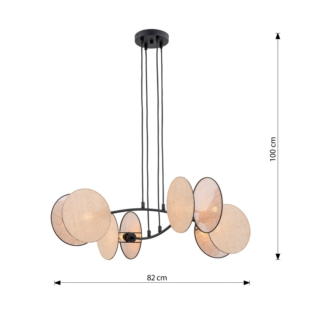 MOTIF 4 NATURLIG Loftlampe