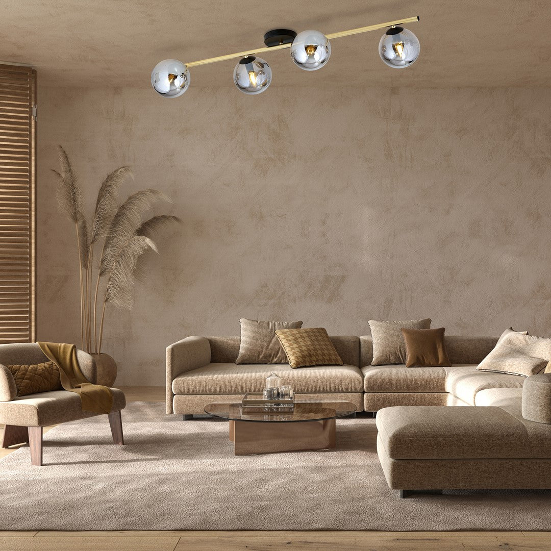 SPLENDI 4 BLÅ GRAFIT Loftlampe