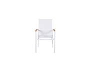 Venture Home Texas stol 2-pack - White/Teak