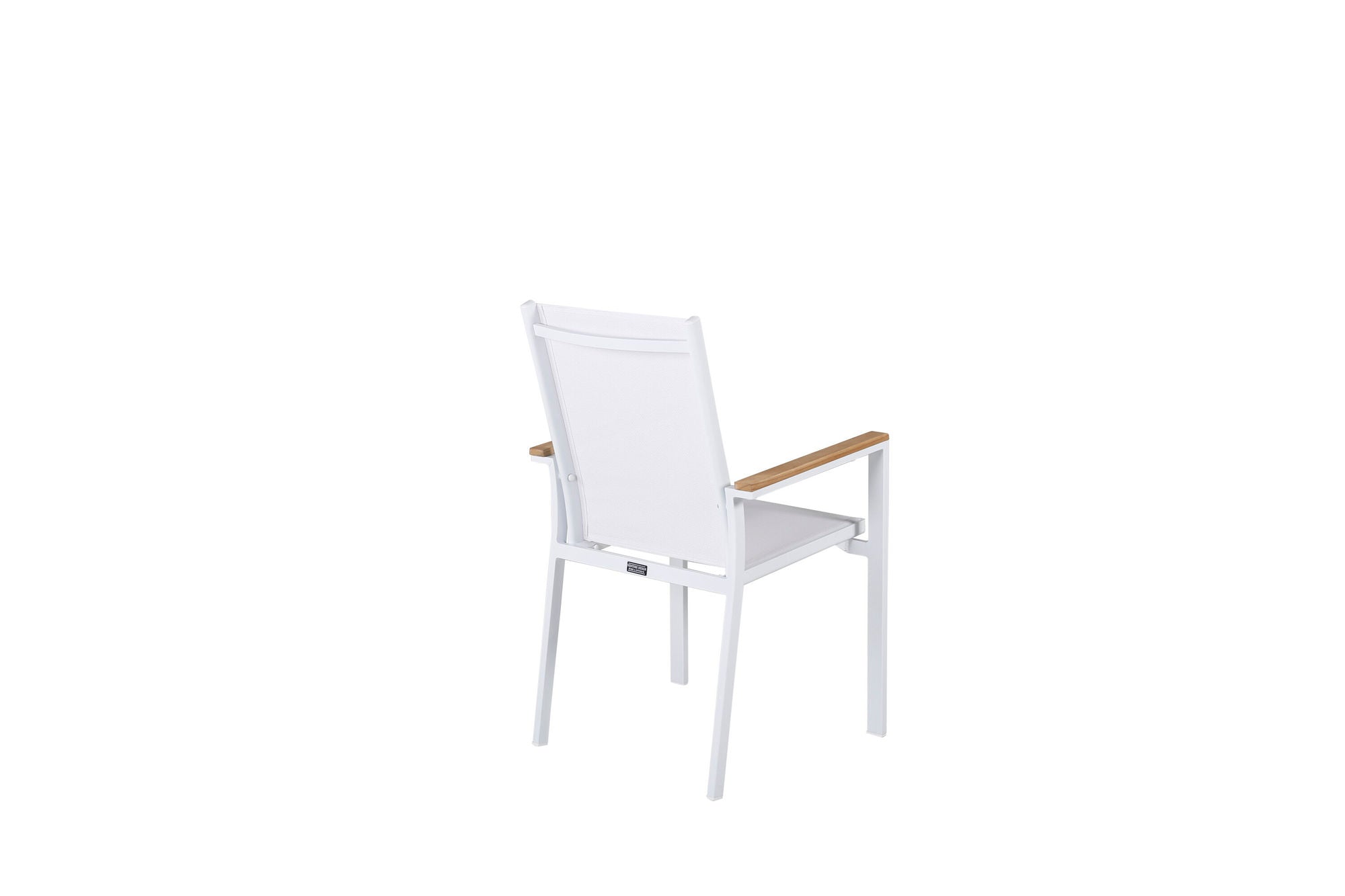 Venture Home Texas stol 2-pack - White/Teak