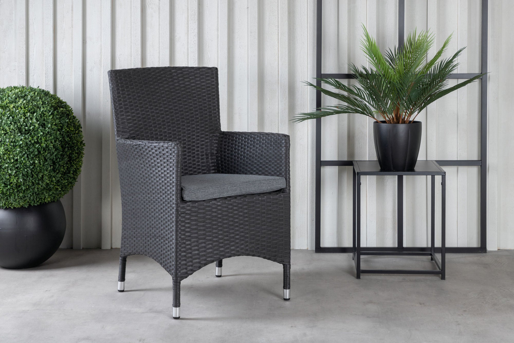 Venture Home Malin Armchair 2-pack - Black/Grey