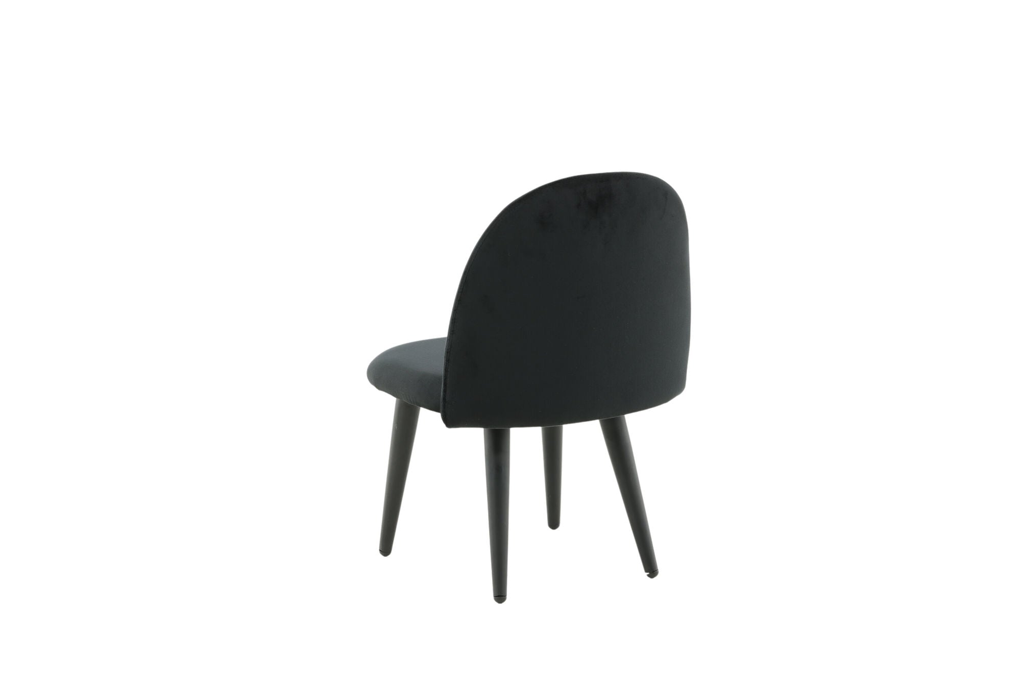Venture Home Velvet Spisebordsstol XXS 2-pack - Black Velvet