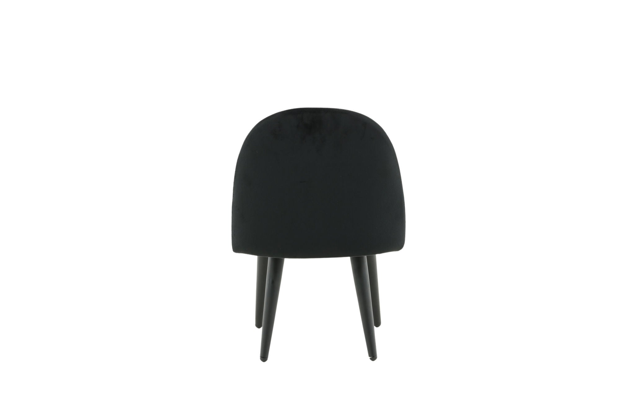 Venture Home Velvet Spisebordsstol XXS 2-pack - Black Velvet