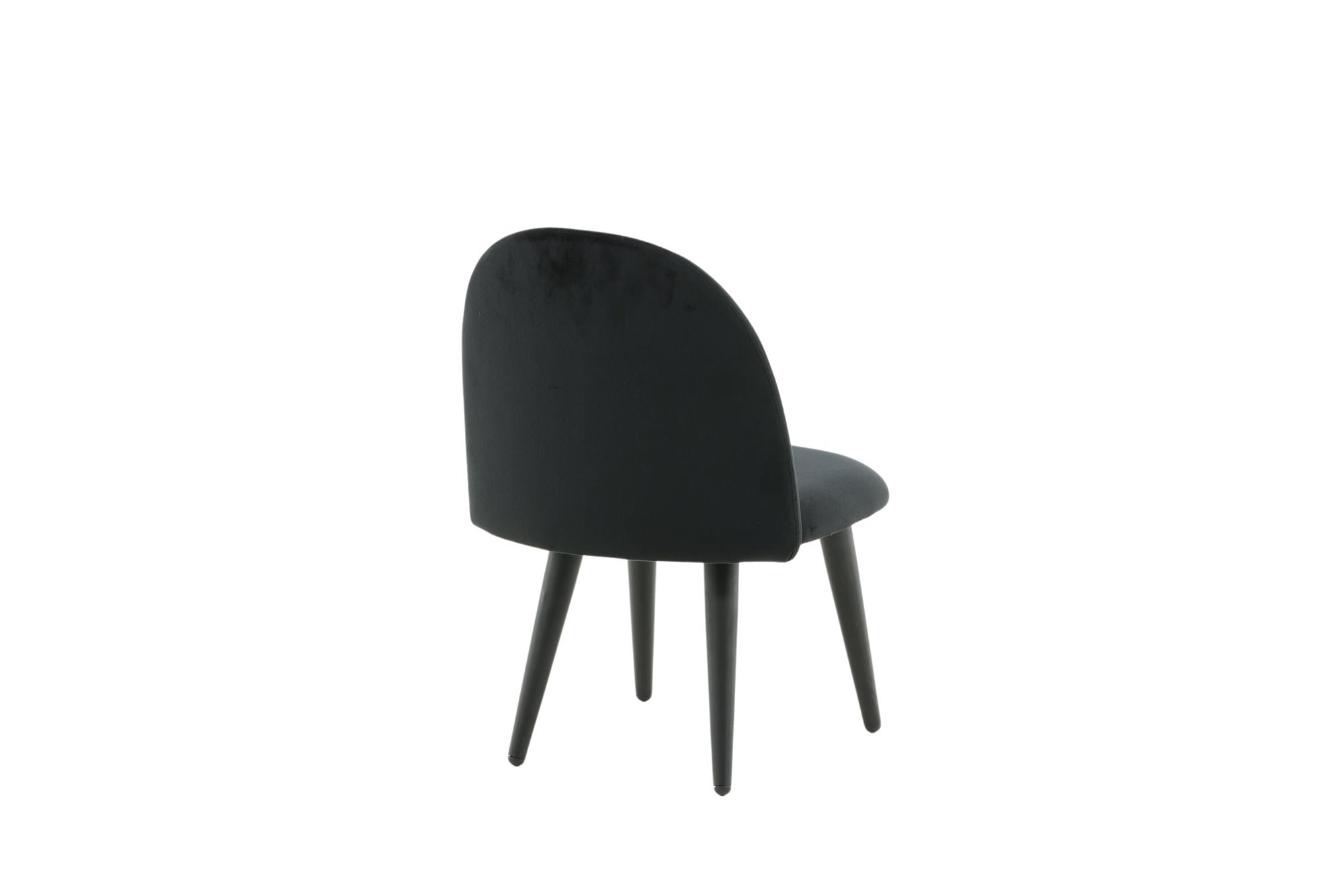 Venture Home Velvet Spisebordsstol XXS 2-pack - Black Velvet
