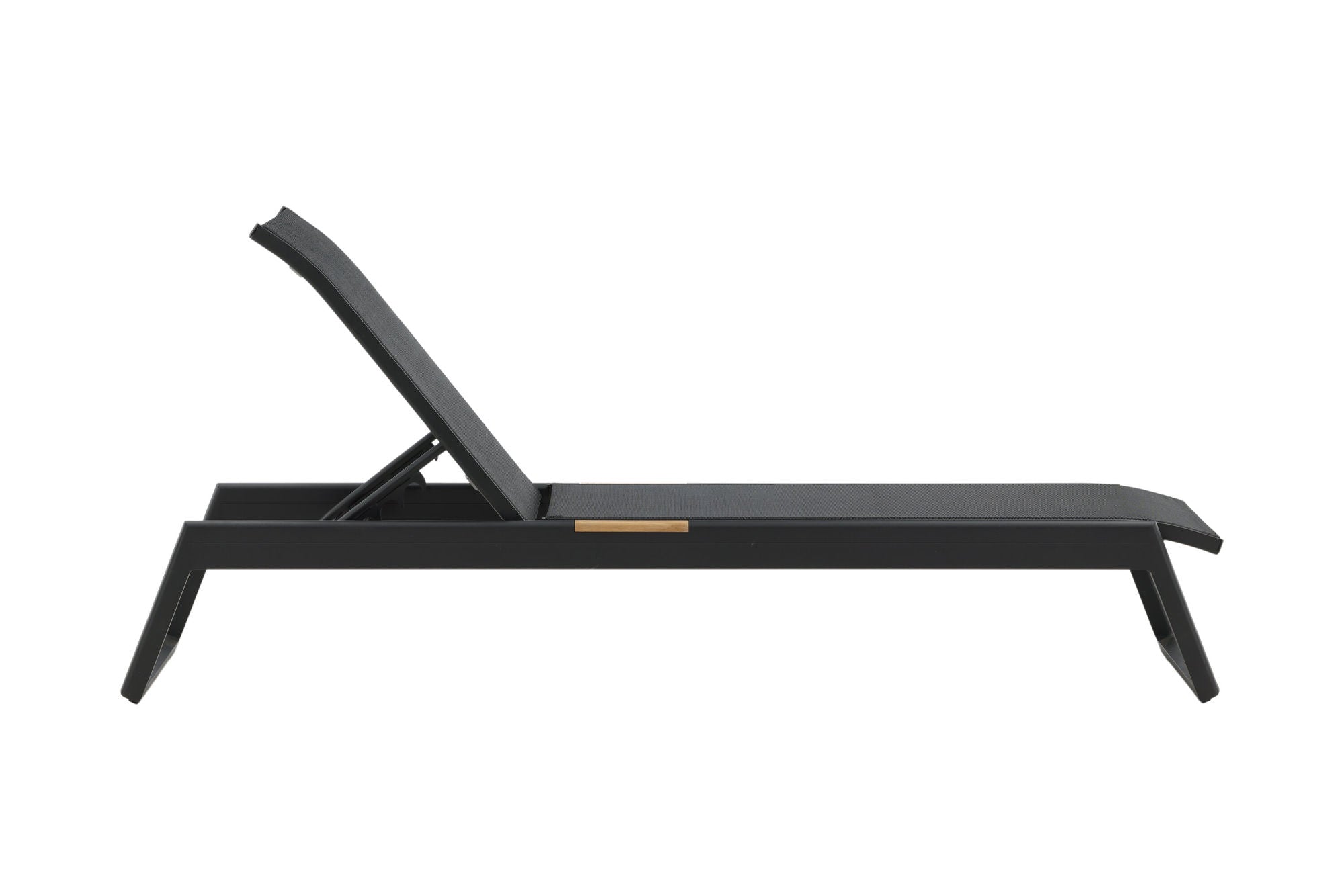 Venture Home Mexico Sun Lounge 2-pack - Black/Teak