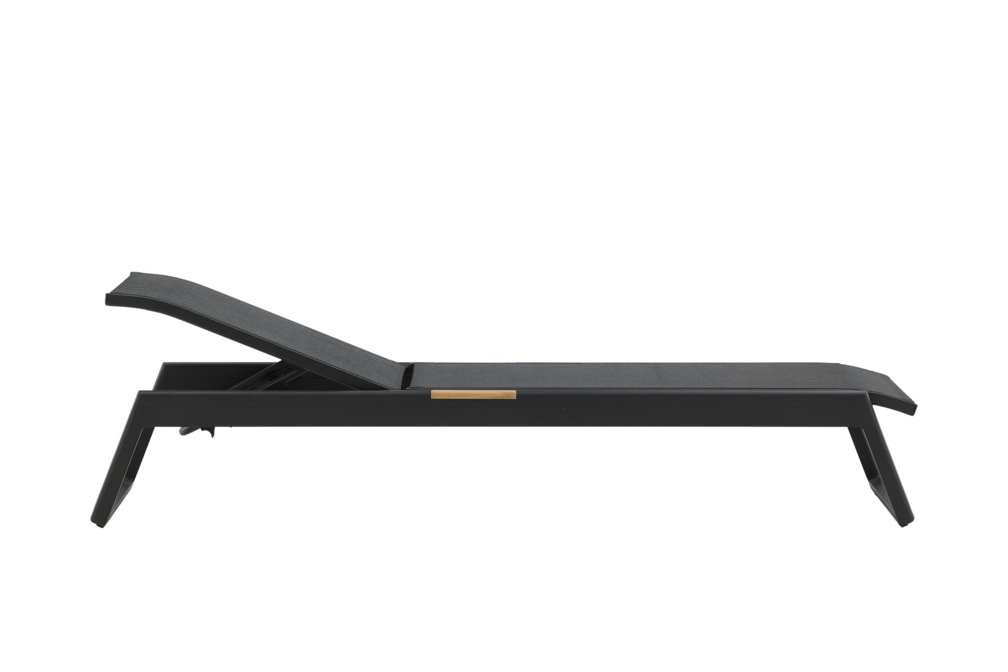 Venture Home Mexico Sun Lounge 2-pack - Black/Teak