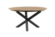Venture Home Mexico bord ø 140 - Black/Teak