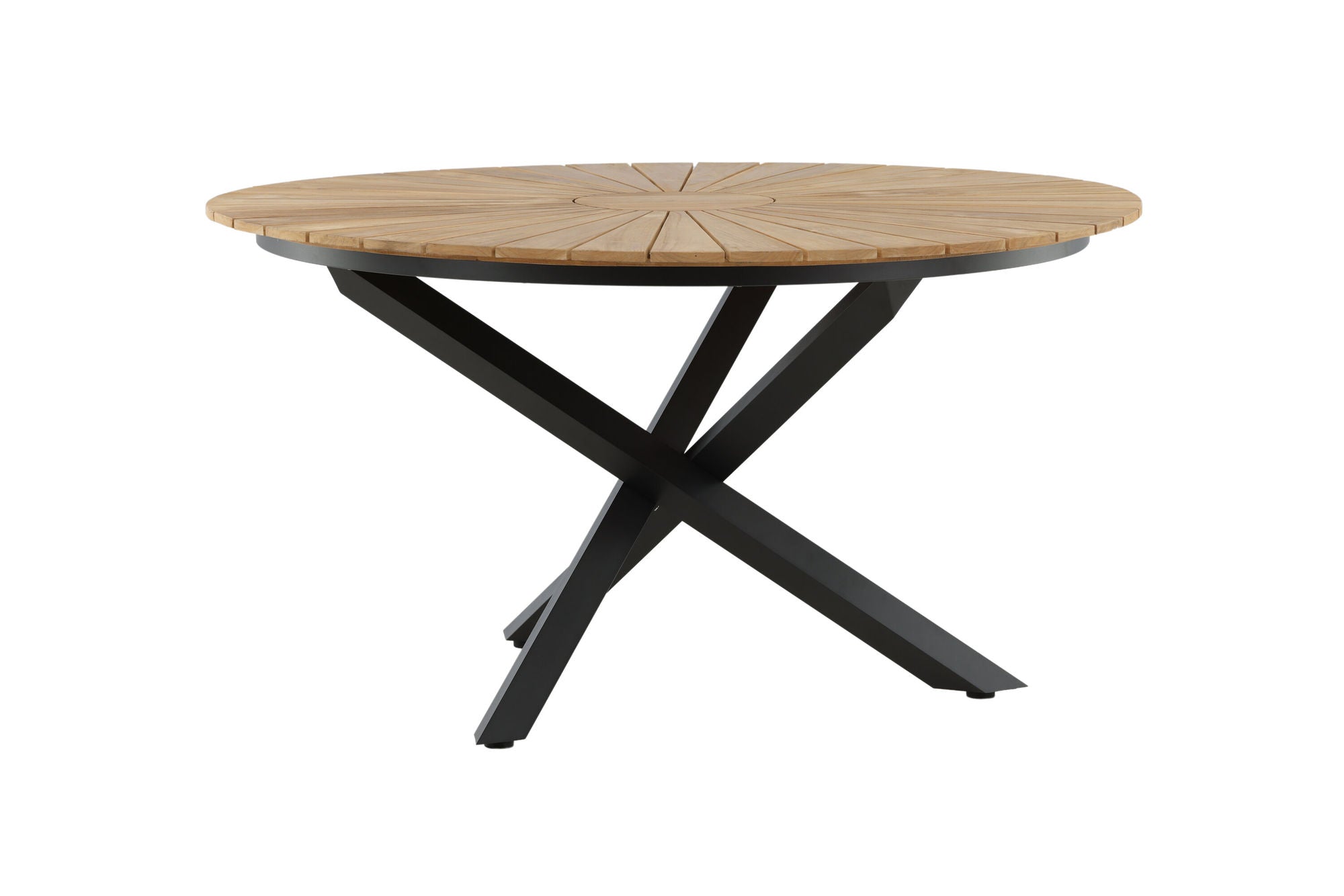 Venture Home Mexico bord ø 140 - Black/Teak