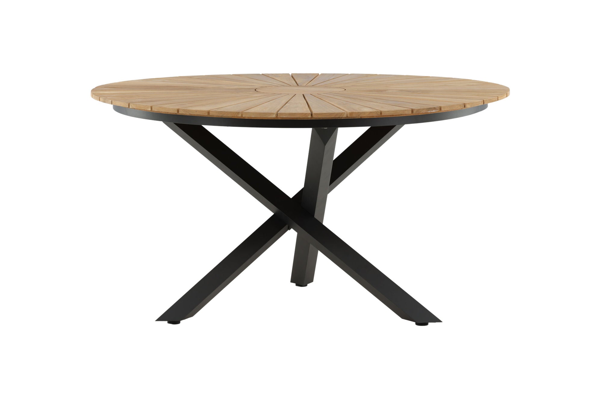 Venture Home Mexico bord ø 140 - Black/Teak
