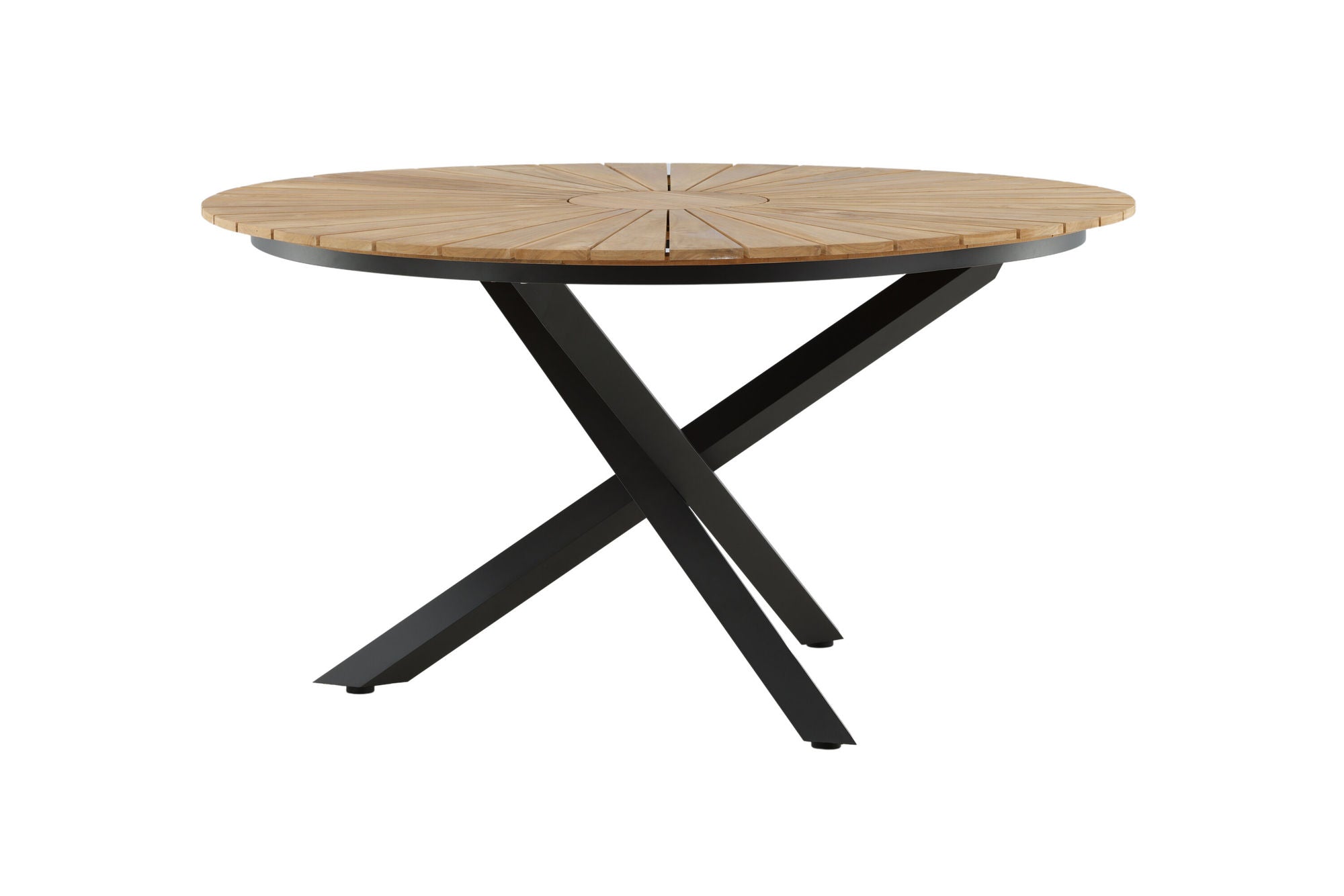 Venture Home Mexico bord ø 140 - Black/Teak