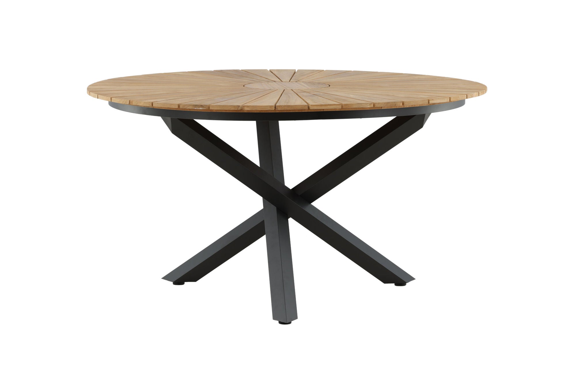 Venture Home Mexico bord ø 140 - Black/Teak