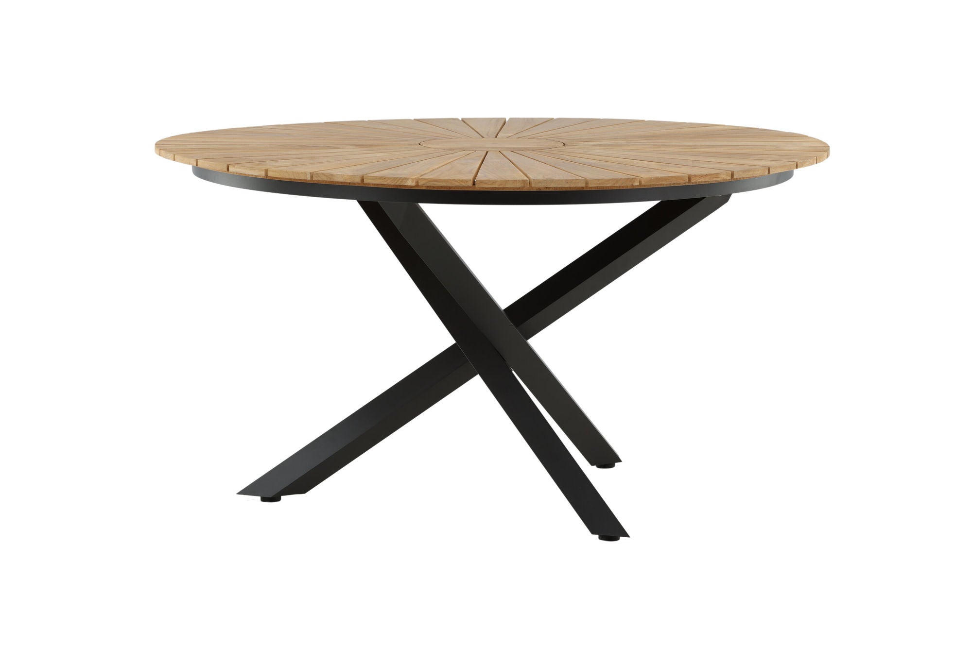 Venture Home Mexico bord ø 140 - Black/Teak
