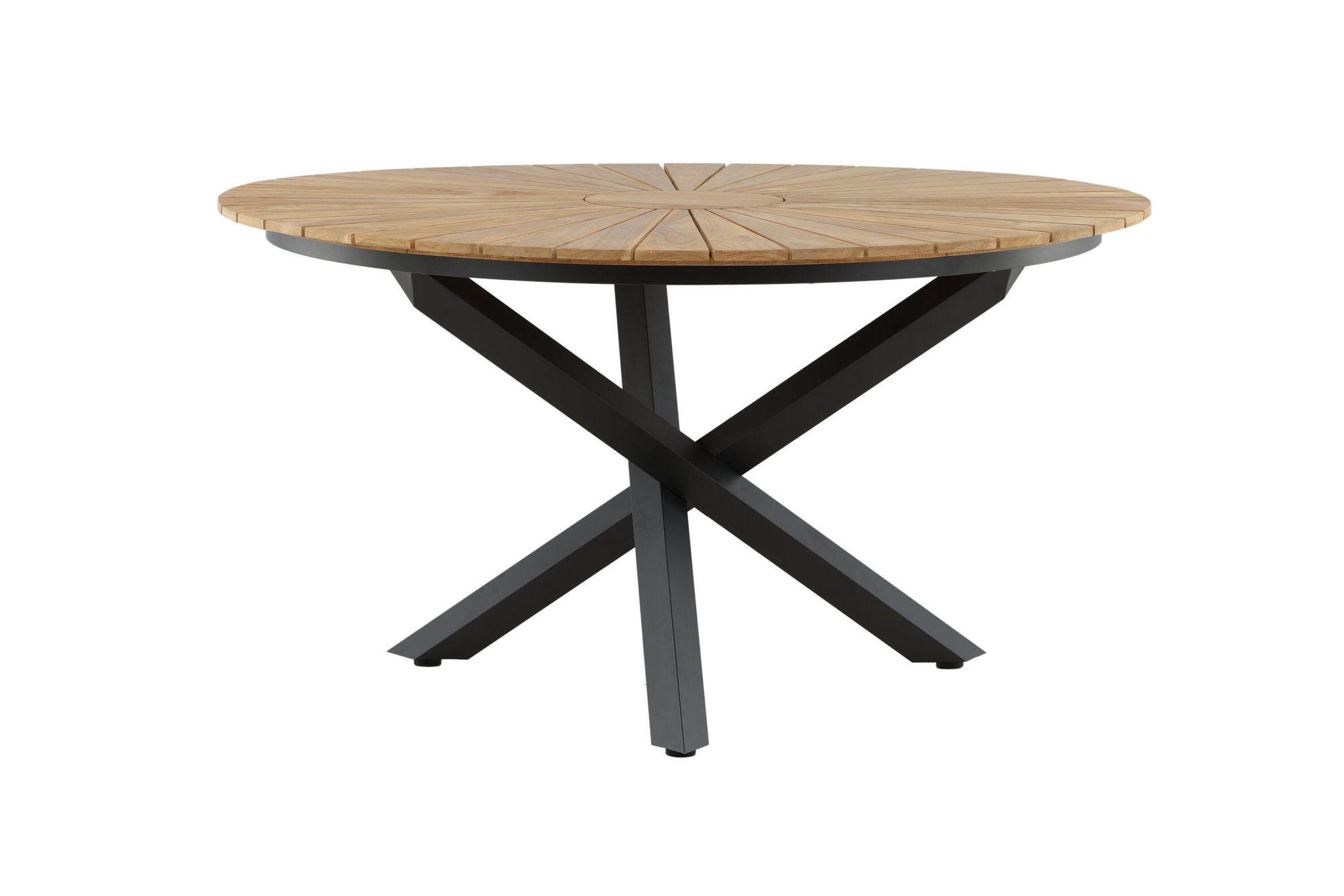 Venture Home Mexico bord ø 140 - Black/Teak