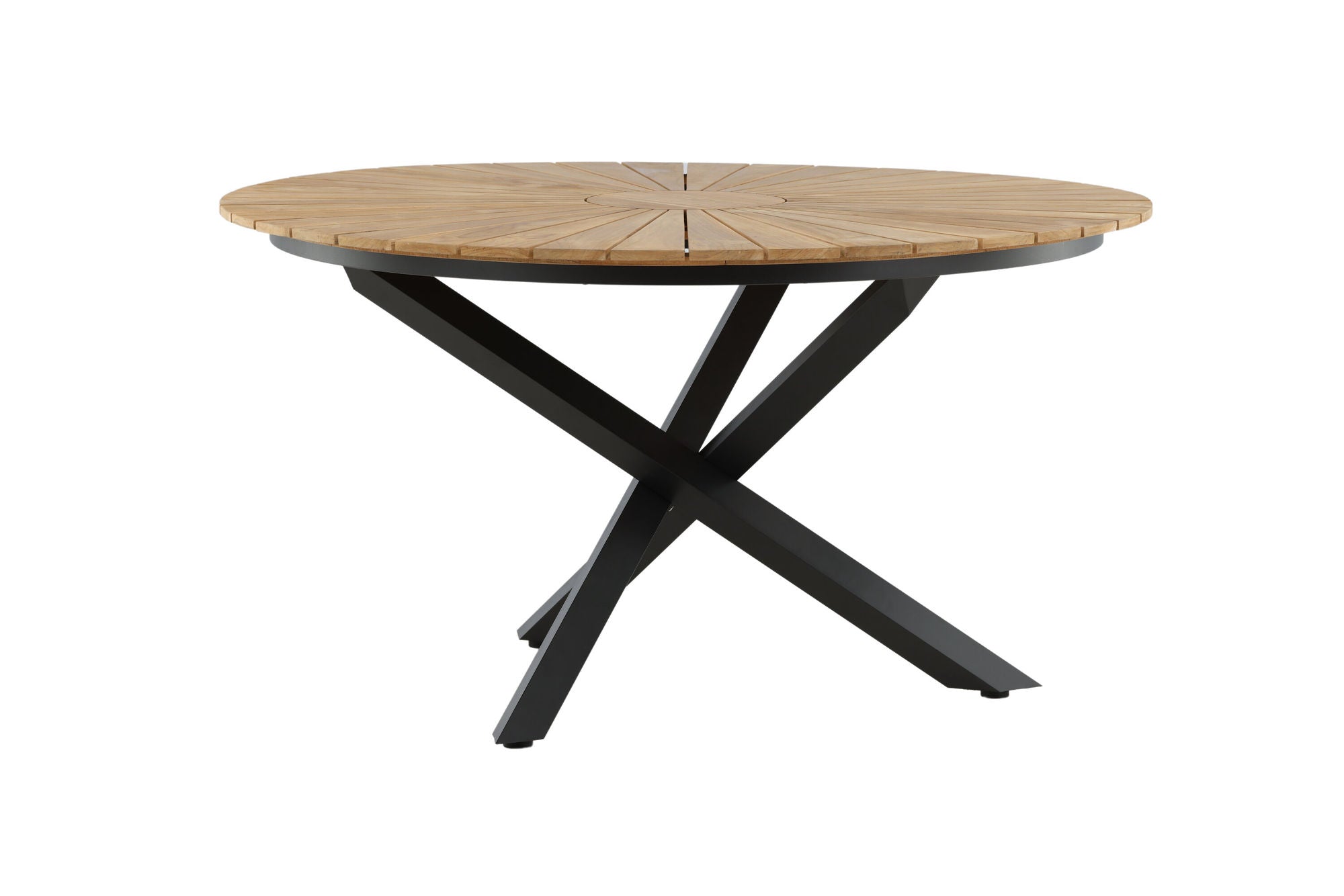 Venture Home Mexico bord ø 140 - Black/Teak