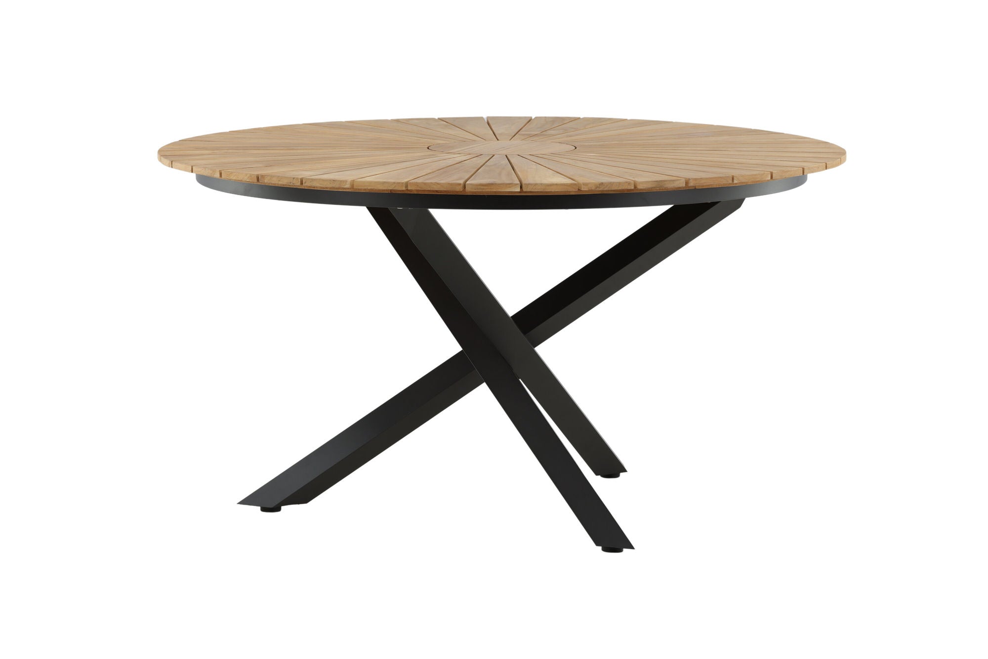 Venture Home Mexico bord ø 140 - Black/Teak