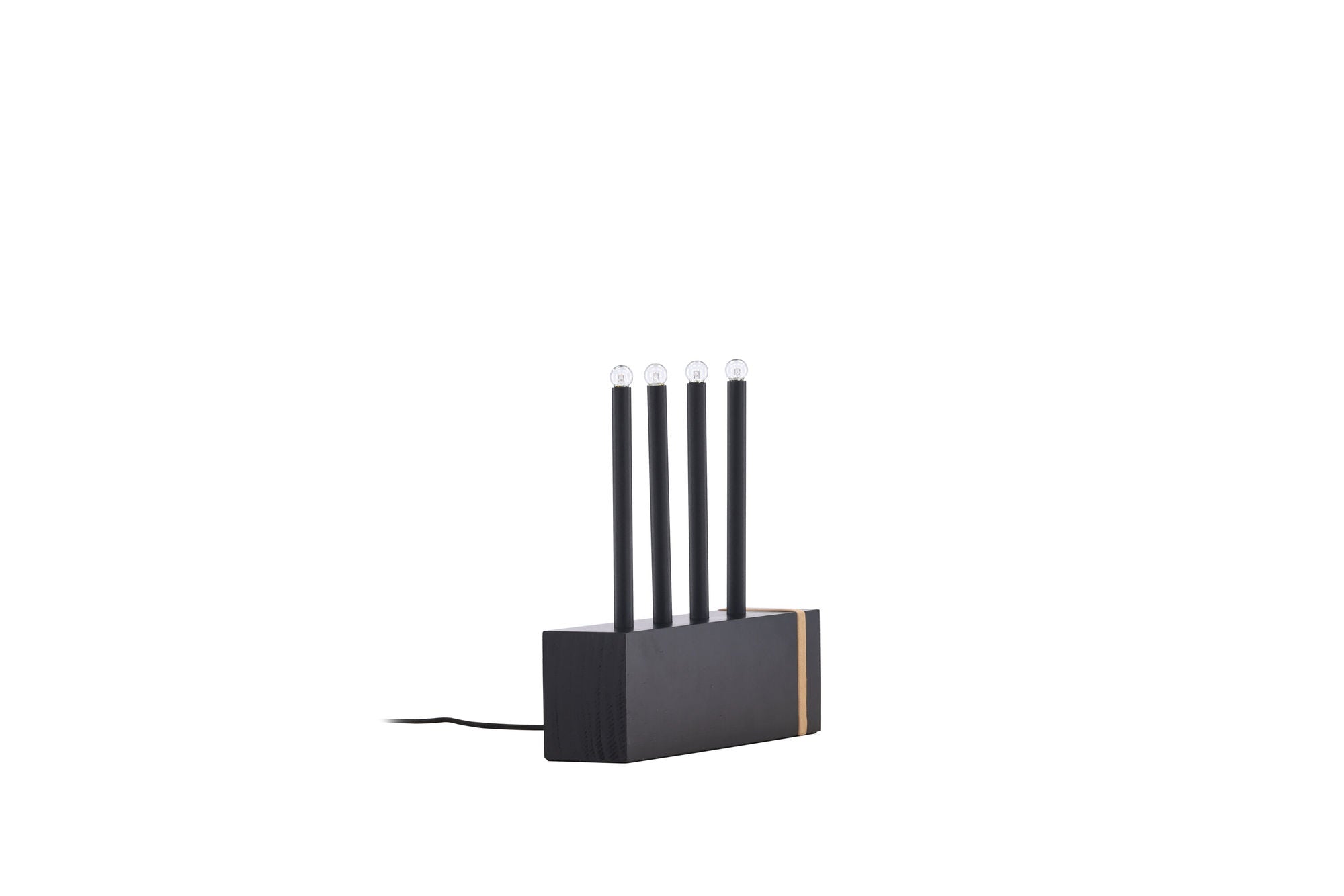 Venture Home Fjällberget Candlestick  - Black  /