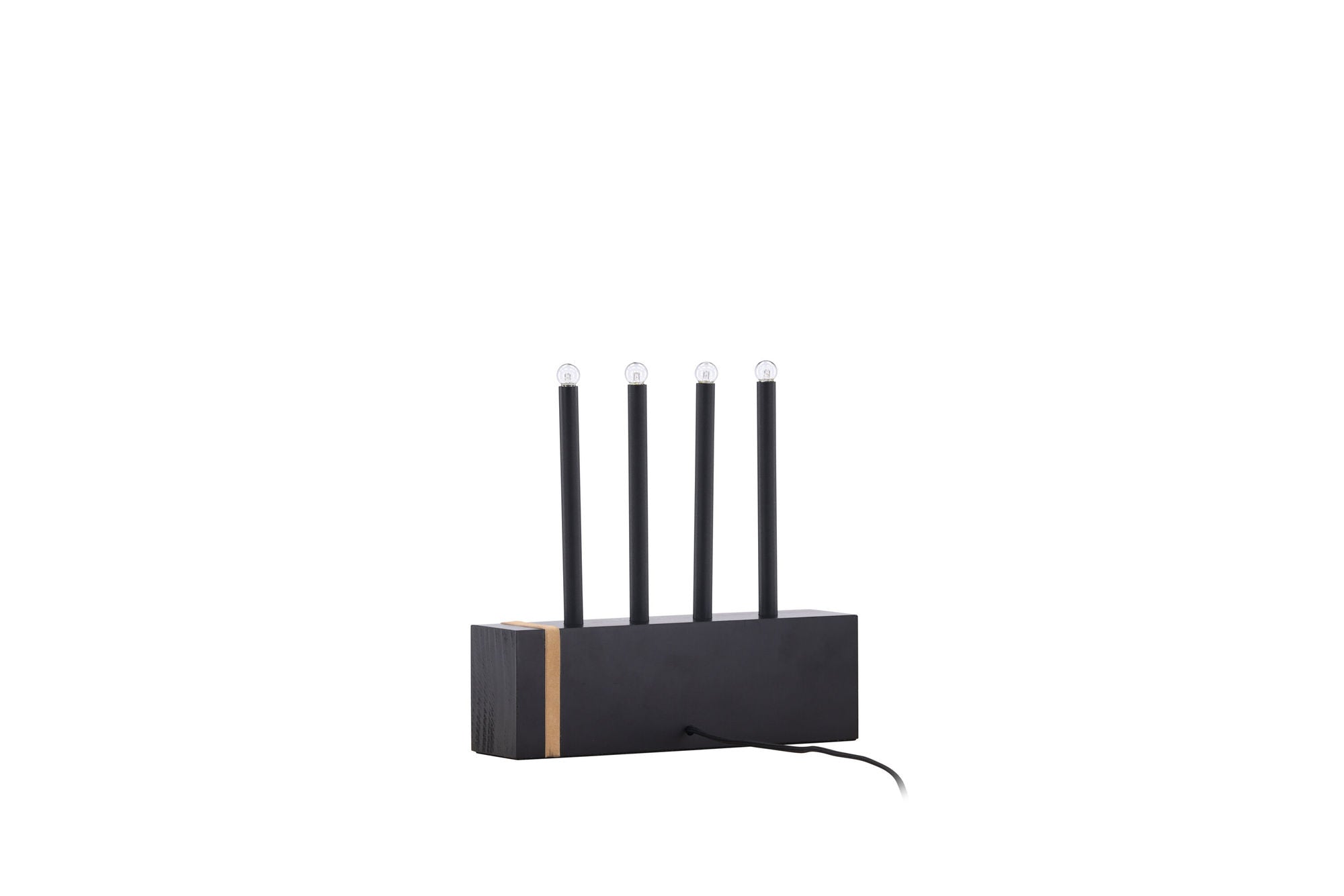 Venture Home Fjällberget Candlestick  - Black  /