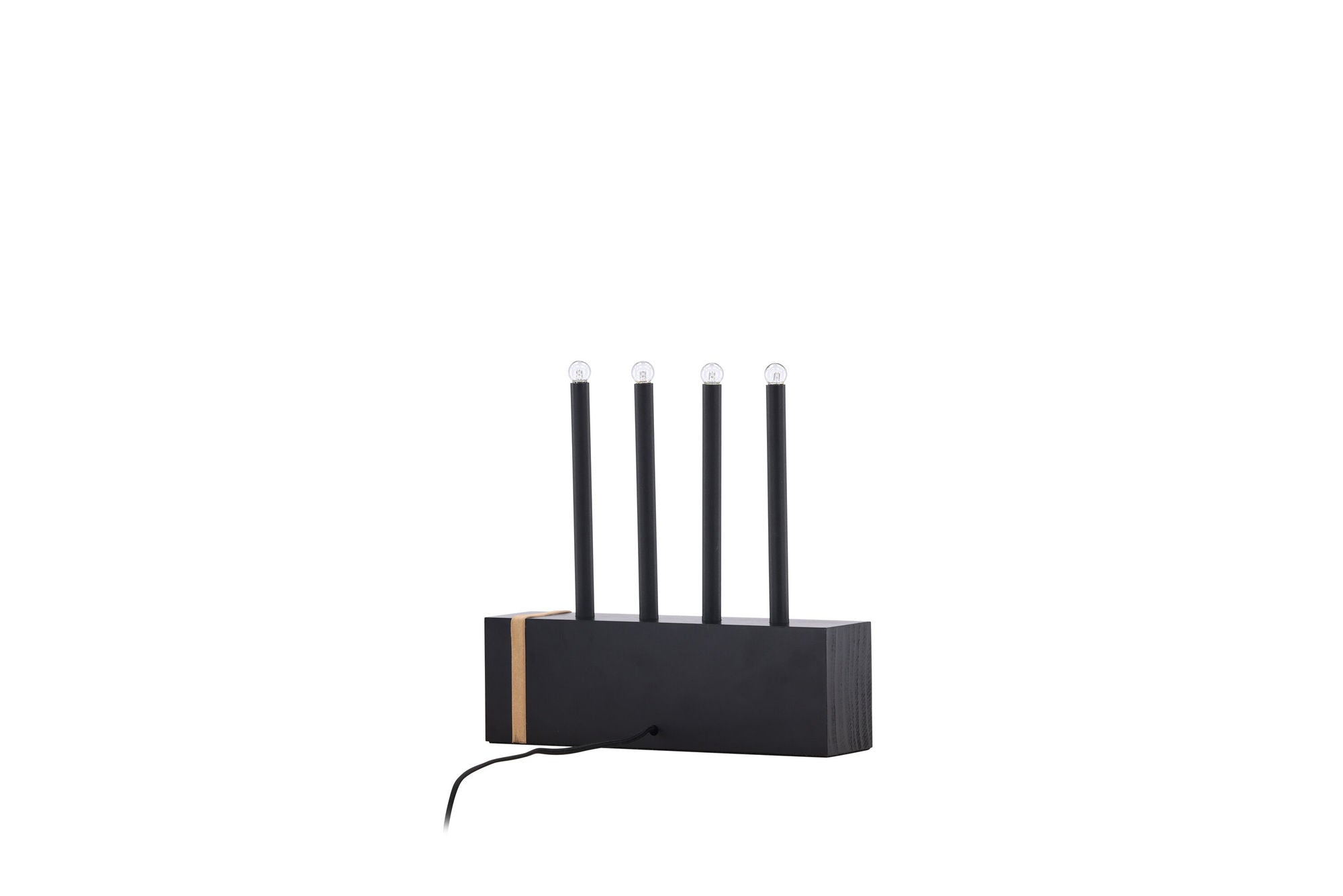 Venture Home Fjällberget Candlestick  - Black  /