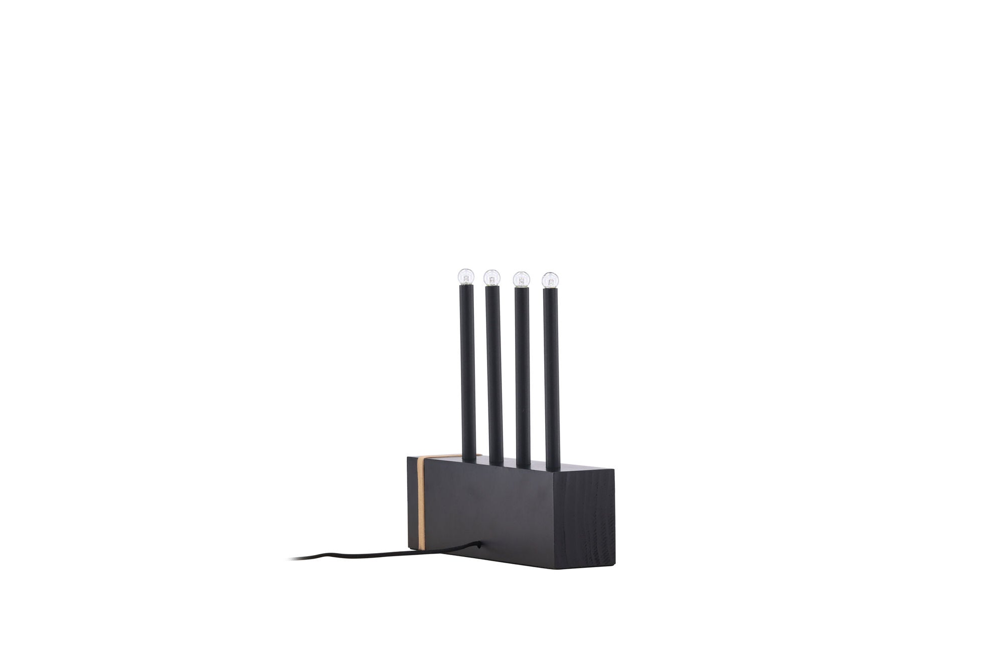Venture Home Fjällberget Candlestick  - Black  /