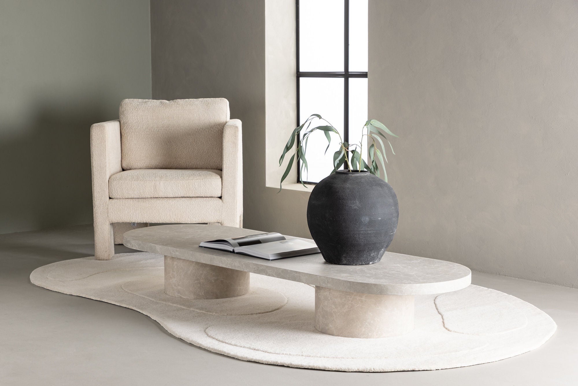 Venture Home Narvik Sofa bord - Beige / MDF