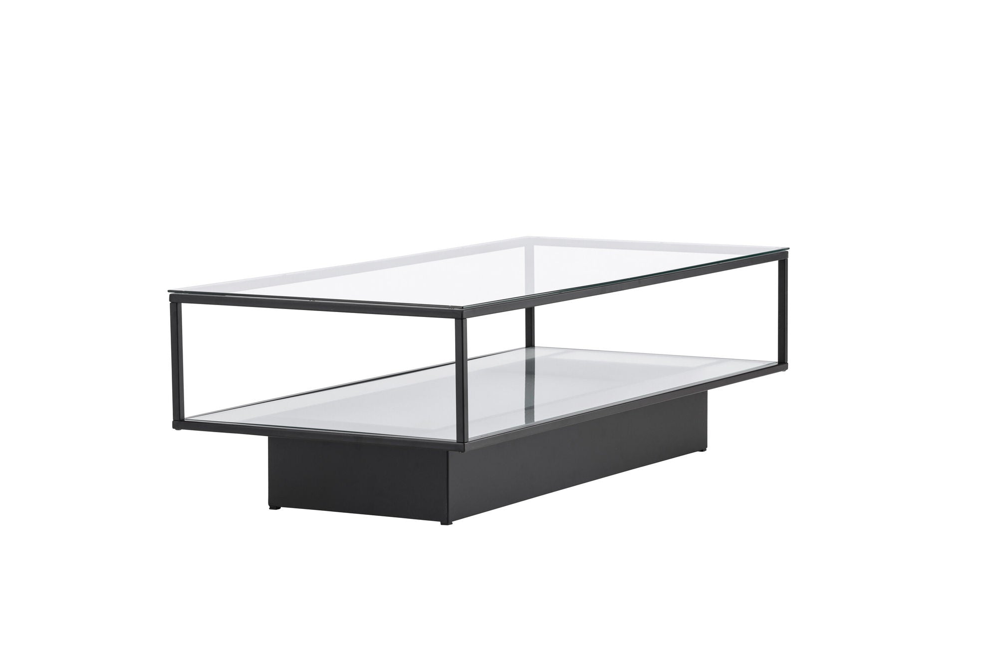 Furniture Fashion Maglehem - Sofa bord - Glass / Black