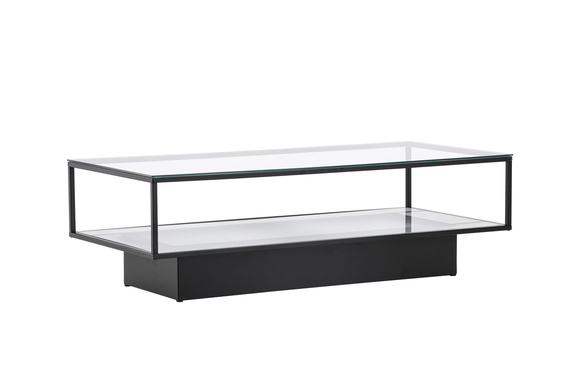 Furniture Fashion Maglehem - Sofa bord - Glass / Black