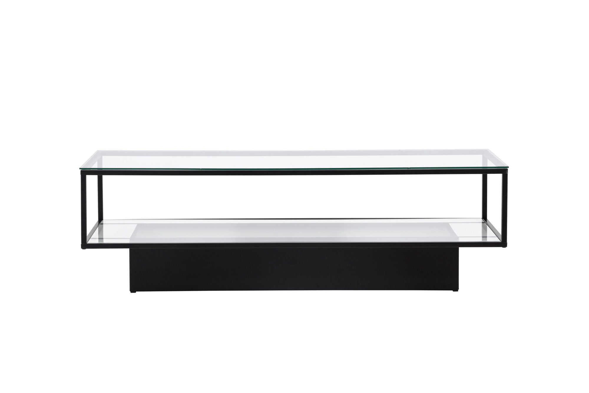 Furniture Fashion Maglehem - Sofa bord - Glass / Black