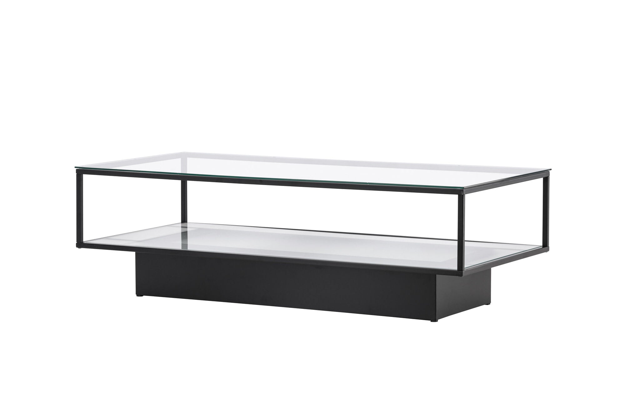 Furniture Fashion Maglehem - Sofa bord - Glass / Black