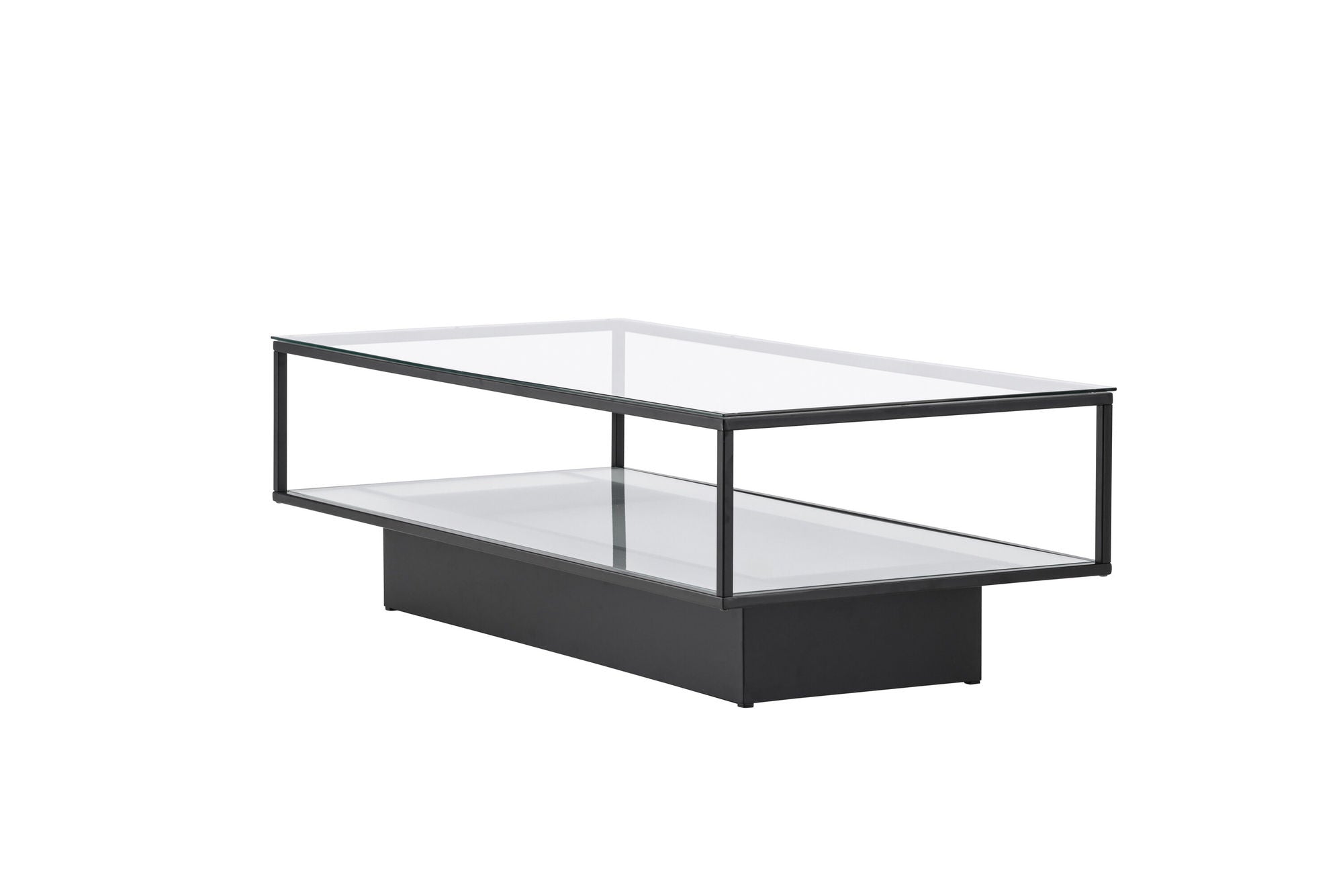 Furniture Fashion Maglehem - Sofa bord - Glass / Black