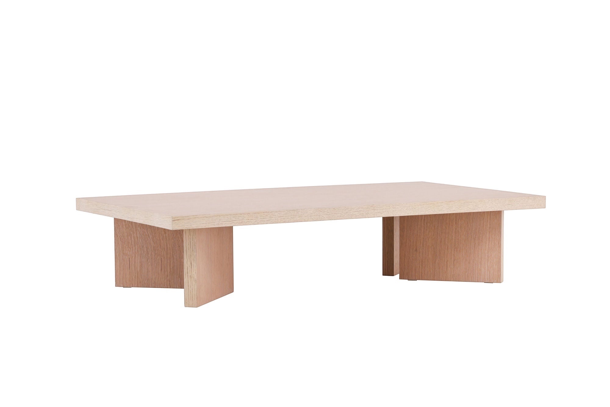 Vind Bassholmen Sofa bord - Whitewash / Whitewash MDF