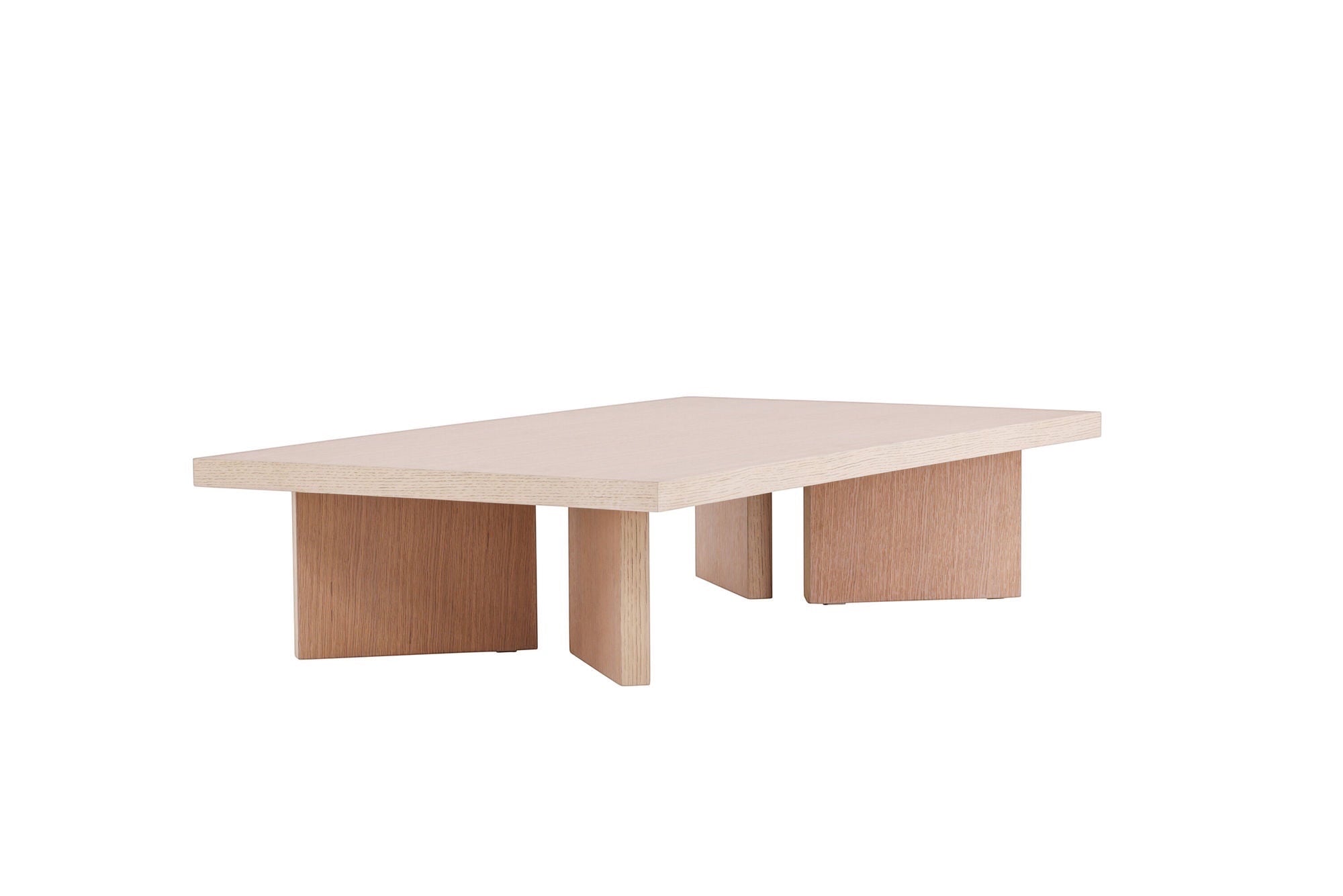 Vind Bassholmen Sofa bord - Whitewash / Whitewash MDF